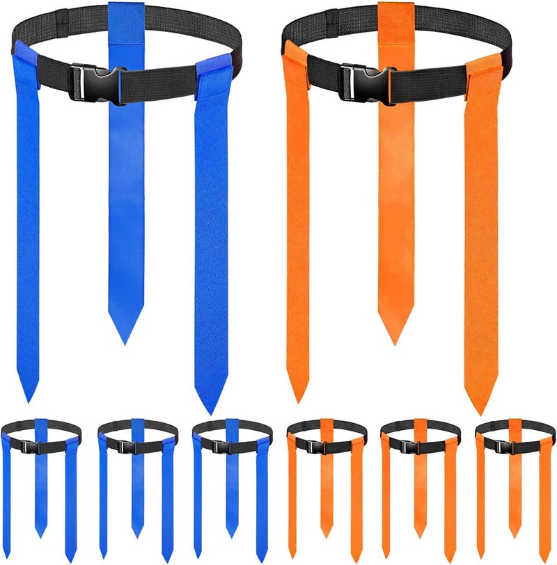 Niantime Flag Football Belts, 6/14 Players Game Kit with flags for Youth and Adults Indoor & Outdoor Training Equipment - Image 1